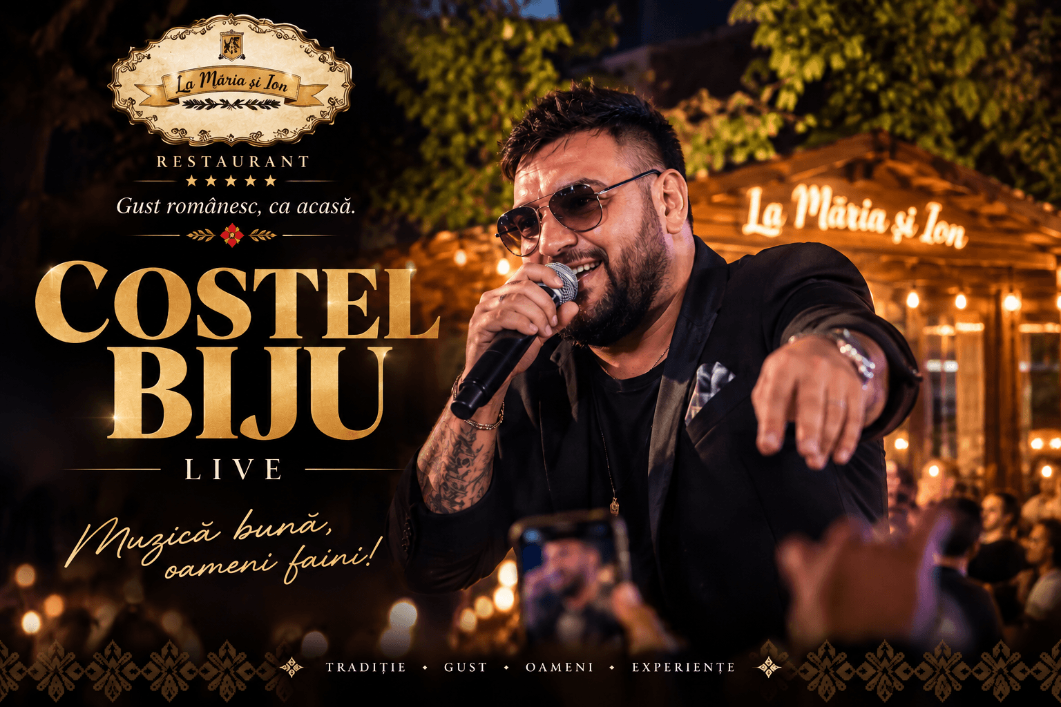 Romanian evening with live music